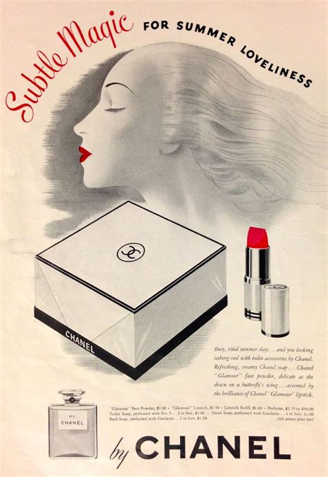 vintage ads chanel|Vintage Chanel from the 40s.